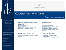 Tablet Screenshot of briollet-avocats.com